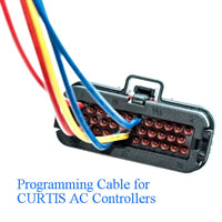 CURTIS 1236 or 1238 AC Motor Speed Controller Programming Cable For 1313-4401, 1311-4401, 1314-4401 or 1314-4402 Programmer